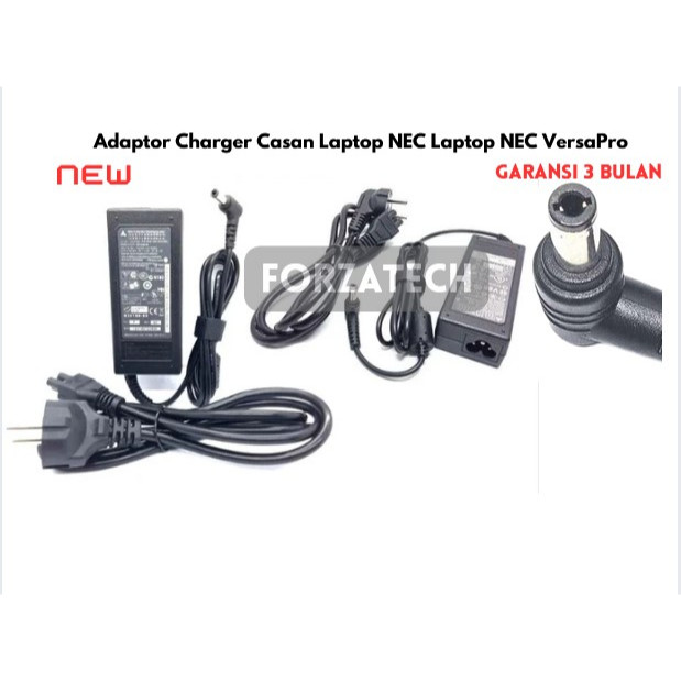 Adaptor Charger Casan Laptop NEC Laptop NEC VersaPro New Bergaransi