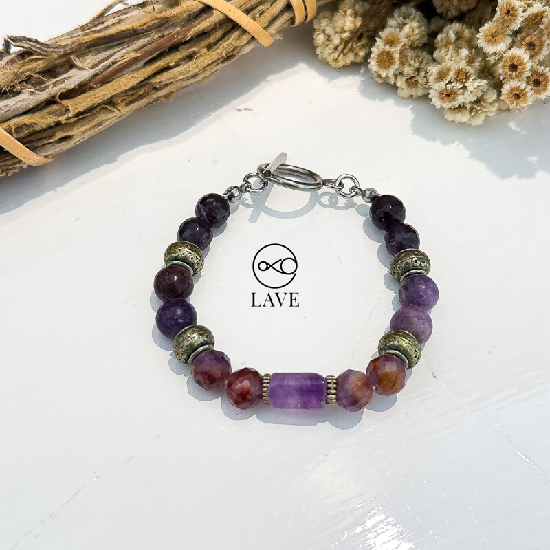 Amethyst Crystal Bracelet