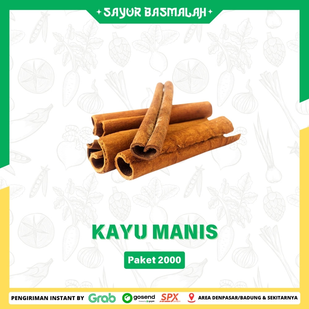 

Kayu Manis Paket 2000 - Sayur Basmalah