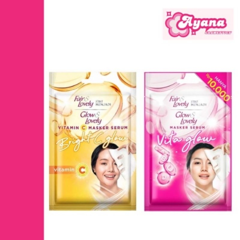 Fair & Lovely Sheet Mask Vita Glow and Bright C Glow
