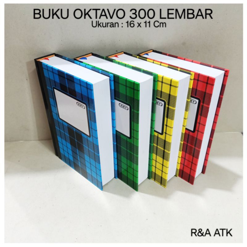 

1 Pcs Buku Oktavo 300 Lembar