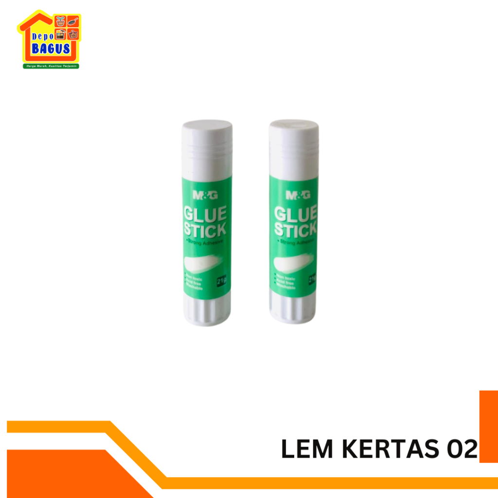 

M&G Glue Stick Strong Adhesive 21gram Lem Kertas Batang Anti Tumpah