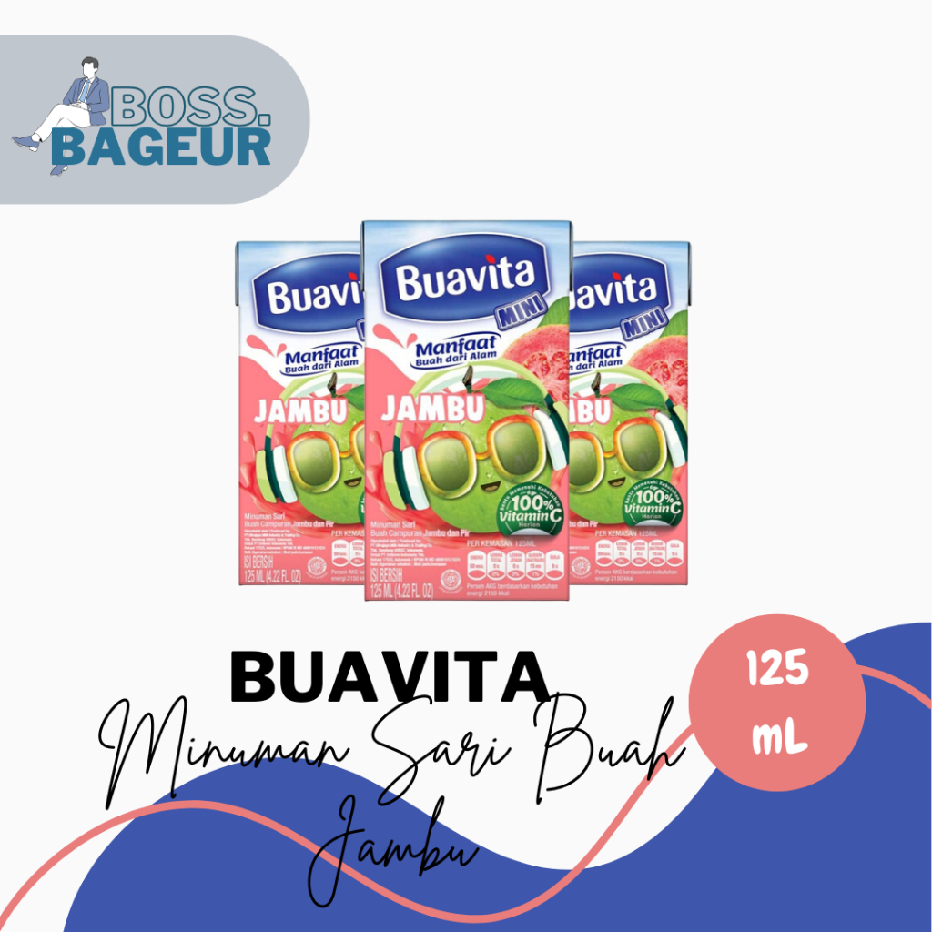 

Buavita Mini Minuman Sari Buah Jambu 125 ml