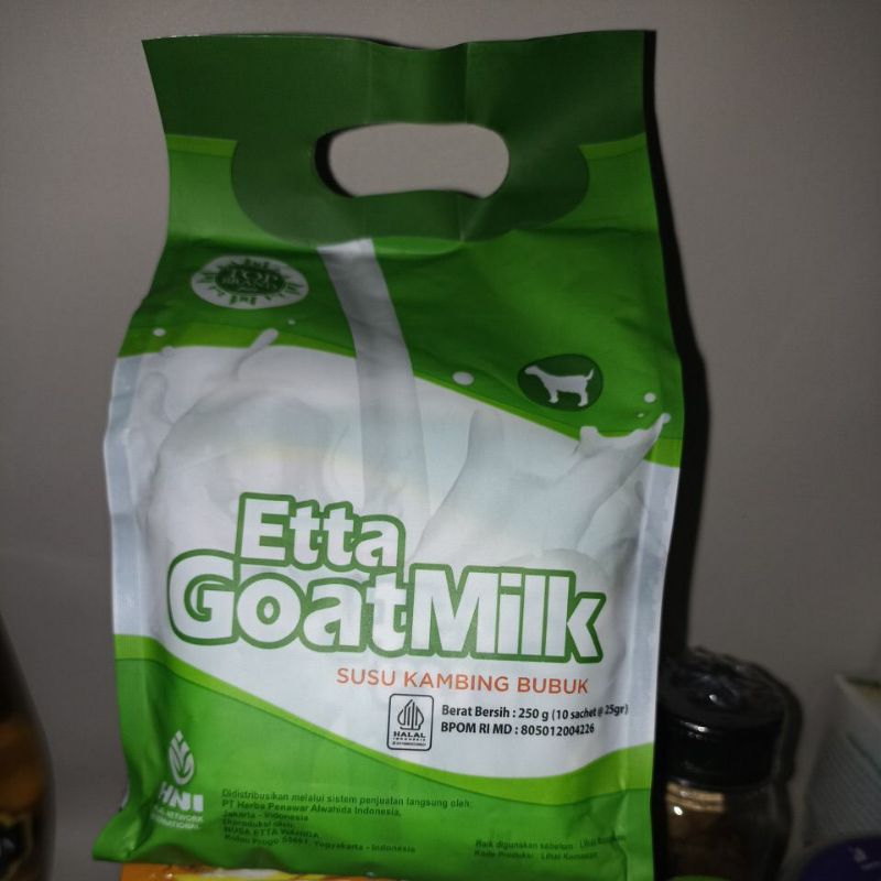 

ALKAMART - HNI SUSU KAMBING ETTA GOAT MILK BUBUK