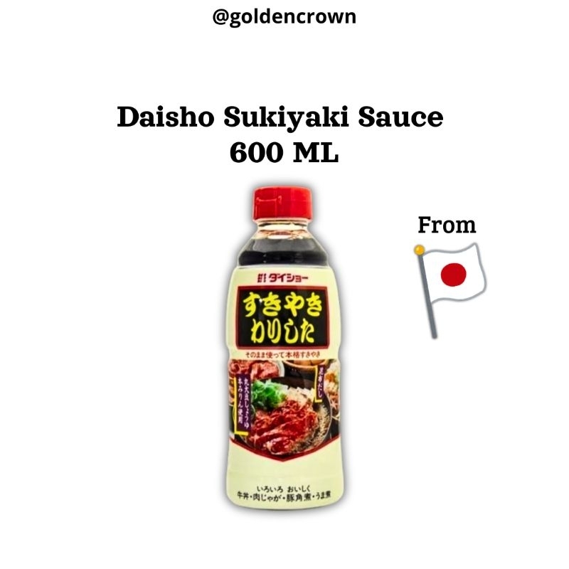 

Daisho Sukiyaki Sauce (Saus Sukiyaki) 600 ml