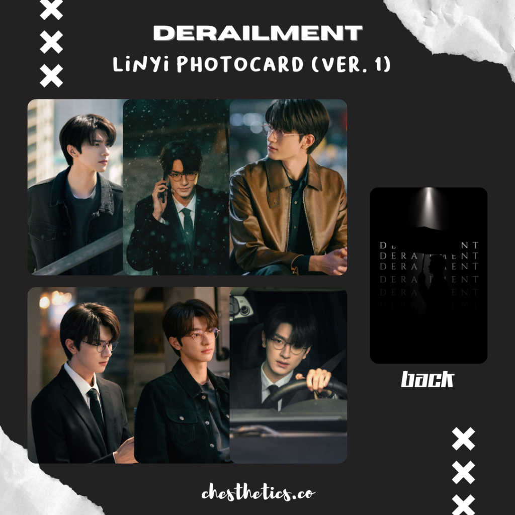 Derailment CDrama China Chinese Drama Photocard Aktor Linyi Liu Haocun | chesthetics.co
