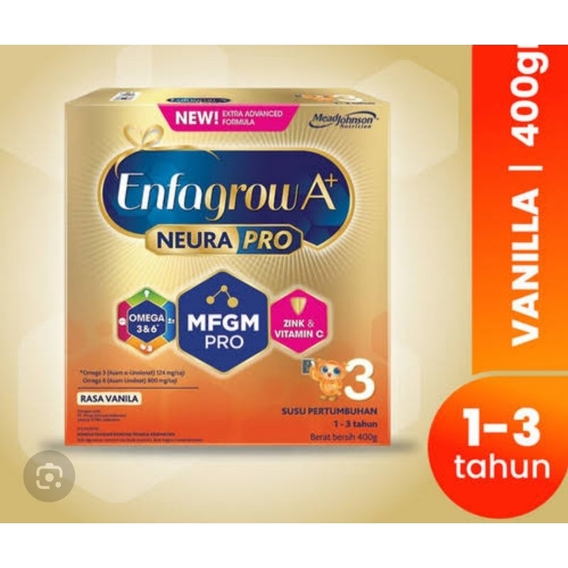 

enfagrow 3 vanila 400g