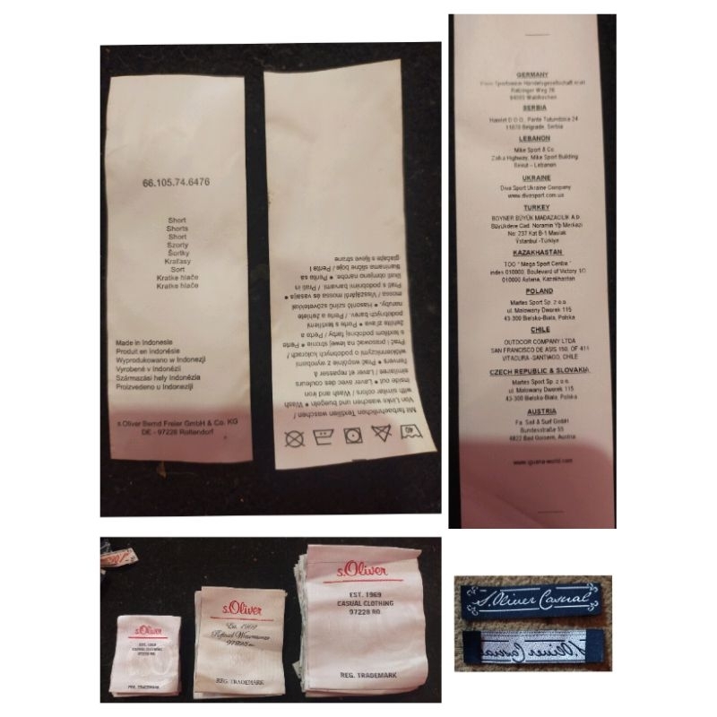 

Tag Label Pakaian Label Tag (Main, Care, Wash, Misc, Flag) Label S.O (Harga/Pcs/Satuan)