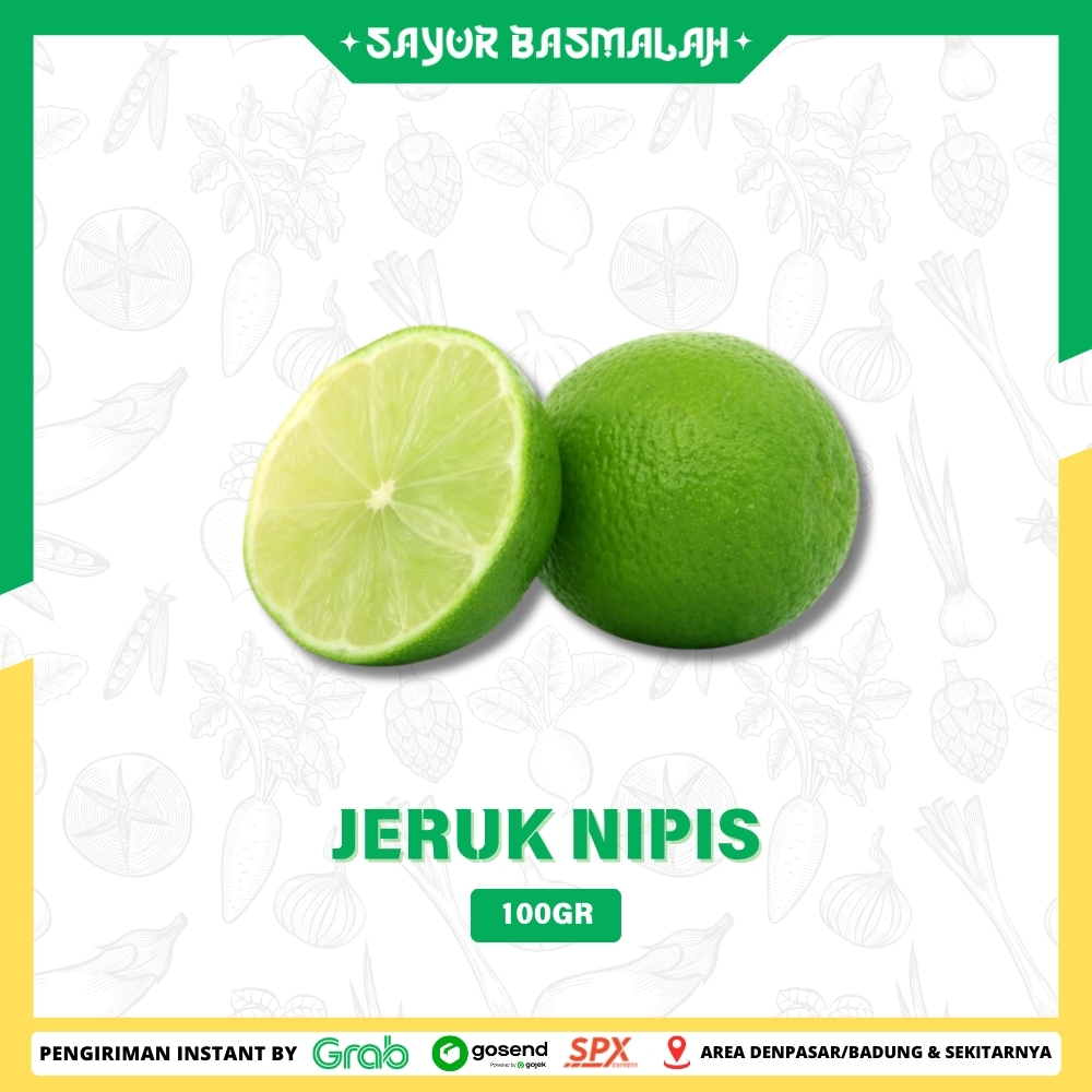 

Jeruk Nipis 100gr - Sayur Basmalah