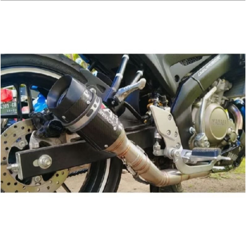 knalpot racing Austin new full set Vixion old Vixion New eksoz