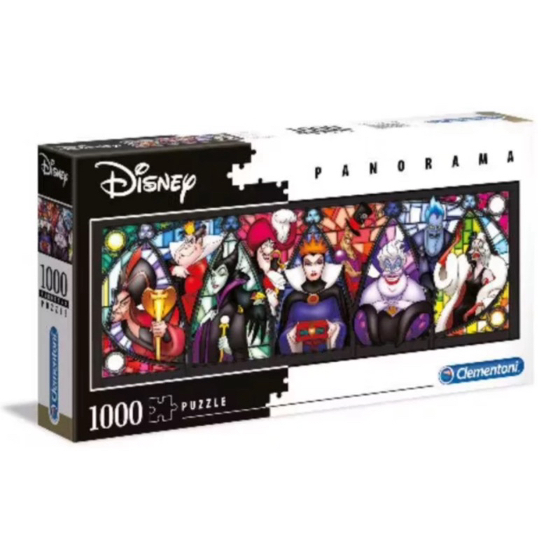 Clementoni Disney Villains Panorama Puzzle 1000
