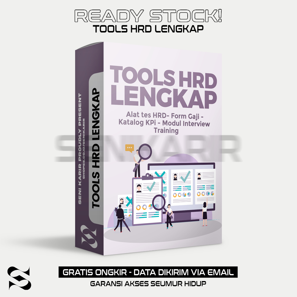 HRD Tools - KPI + SOP HRD + Form Tabel Gaji + Modul Interview Tools