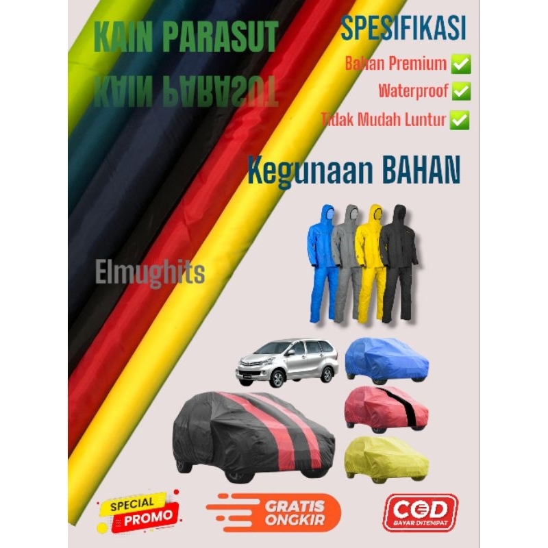 Jual Kain Parasit/Kain Waterproof/Kain Murah