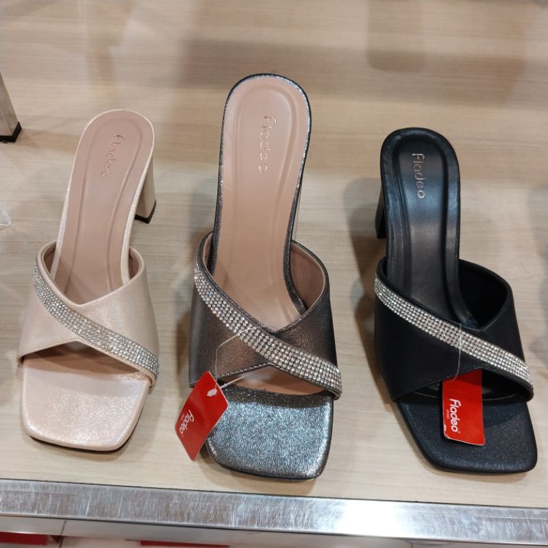 sandal wanita heels 7cm FLADEO ori