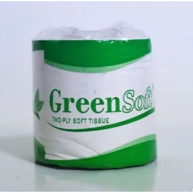 [ECER] tisu Green soft roll green core bag 2 ply 200 sheet tissue toilet gulung