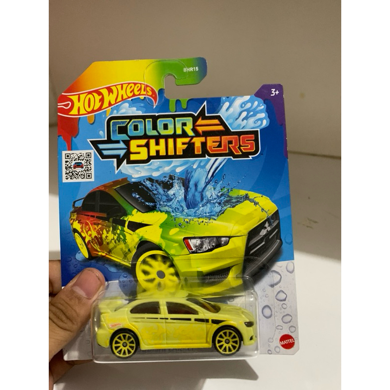 hot wheels lancer evolution color shifter