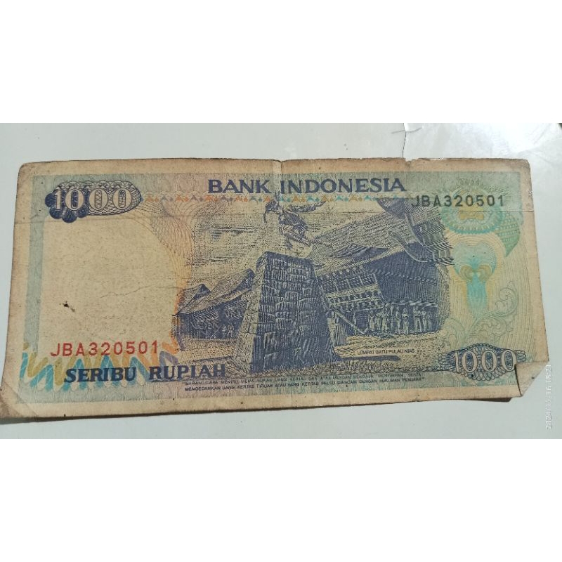uang kuno Rp.1000