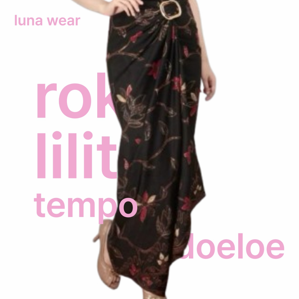 [Kode A] Rok Lilit Tempo Doeloe - Rok Lilit Batik - Rok Lilit Instan - Rok Lilit Murah - Dress - Keb