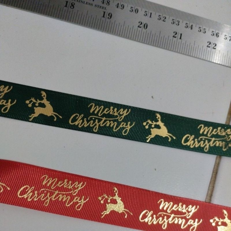 

pita grosgrain natal 1 inchi permeter