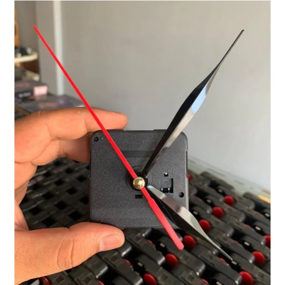 Mesin jam Dinding Tempel Detak Dan Sweep Mesin jam Dinding Murah Bonus Jarum