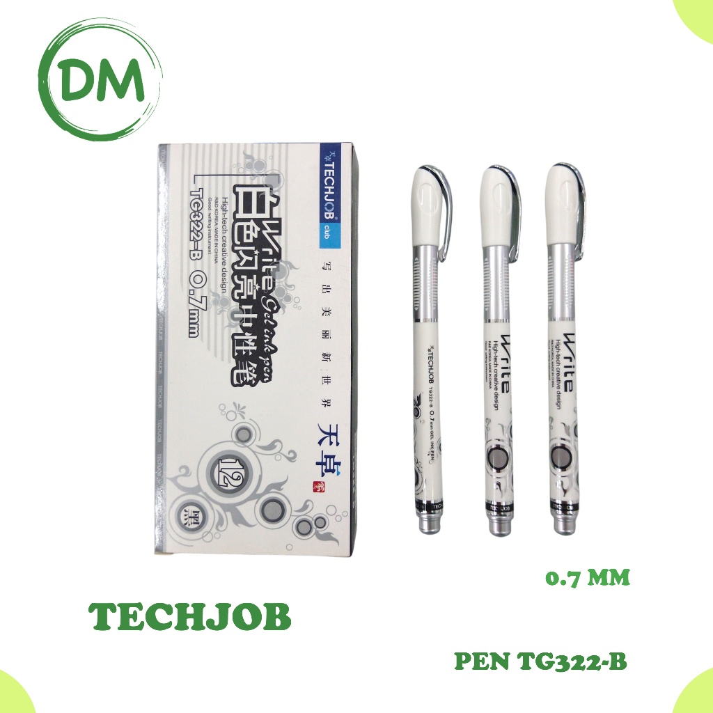 

TG322-B 0.7mm BP PULPEN / BALLPOIN PEN GEL TECHJOB