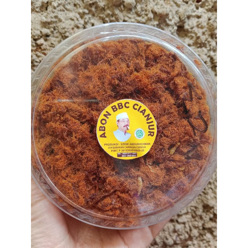 

Abon Sapi BBC Cianjur Kemasan Toples 100gr