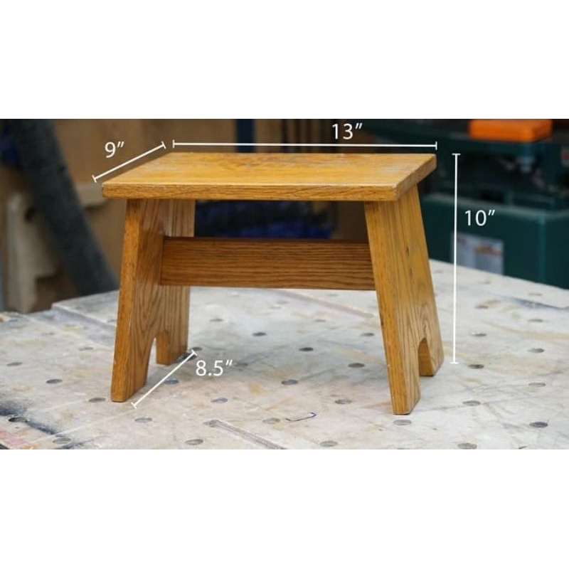 kursi minimalis/kursi kayu pendek/kursi jongkok/dingklik kayu/bangku kayu jongkok