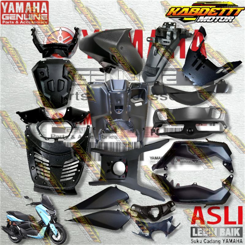 BODY KASAR FUL FULL SET (17 PCS) NMAX N-MAX NEO, NEO S,TURBO,TURBO TECH MAXS ASLI ORIGINAL