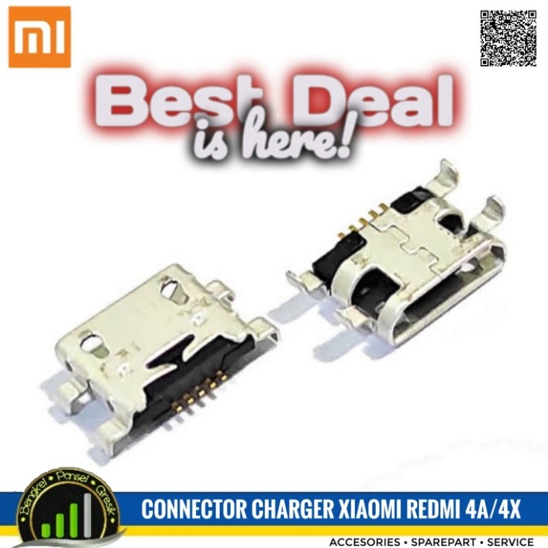 Connector Charger Xiaomi Redmi 4A 4X