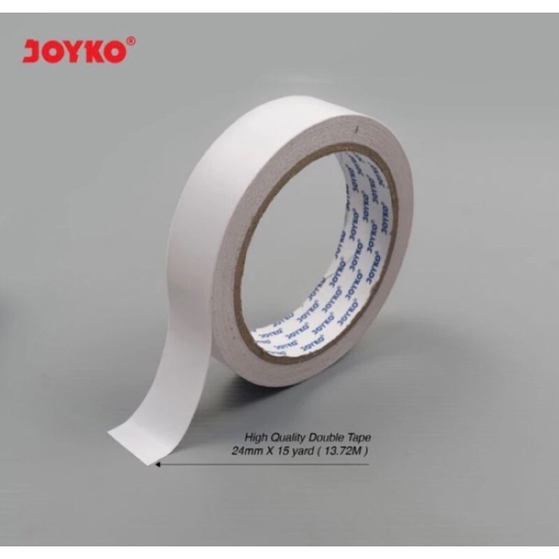 

Double Tape Joyko 1 inc 24 mm x 15 yard ( 1 pcs )