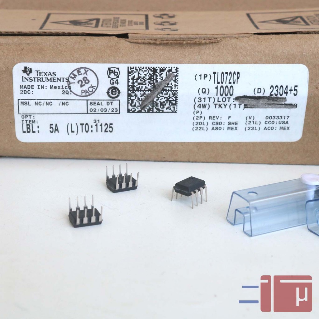 IC TL072CP TL072 Original Texas