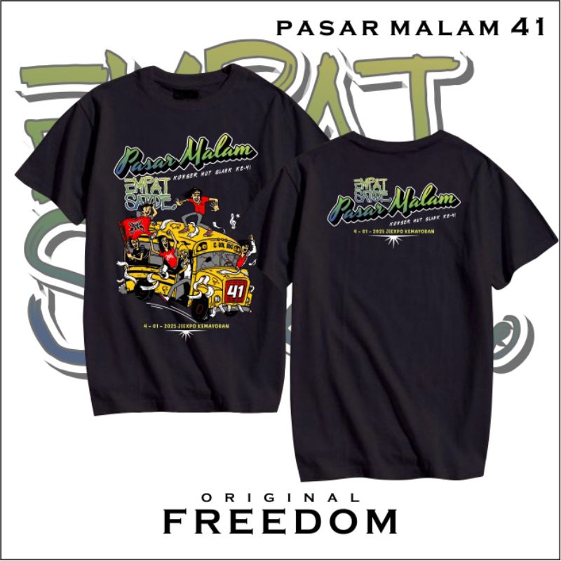 KAOS ANNIVERSARY SLANK 41 | T-SHIRT SLANK | KAOS SLANK | DISTRO SLANKERS