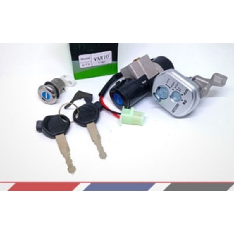 SET RUMAHAN KUNCI KONTAK Berbagai motor beat scoopy dll JENIS Set + Kayset .Honda ,yamaha ,suzuki dl