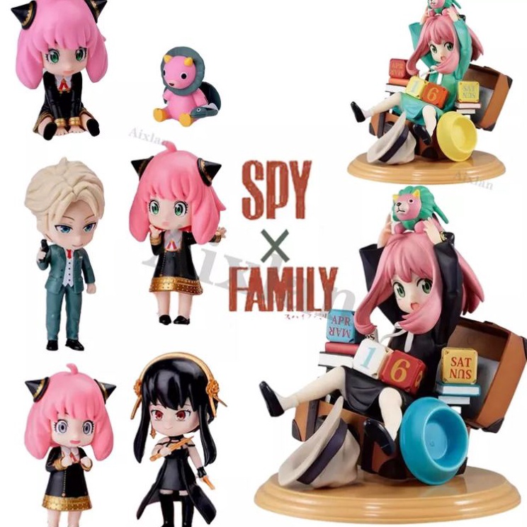 Pengepul  SPY X FAMILY ACTION FIGURE ANYA FORGER LOID FORGER YOR FORGER