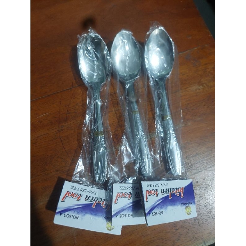 Sendok makan/sendok makan tebal/sendok makan steel anti karat isi 1 lusin