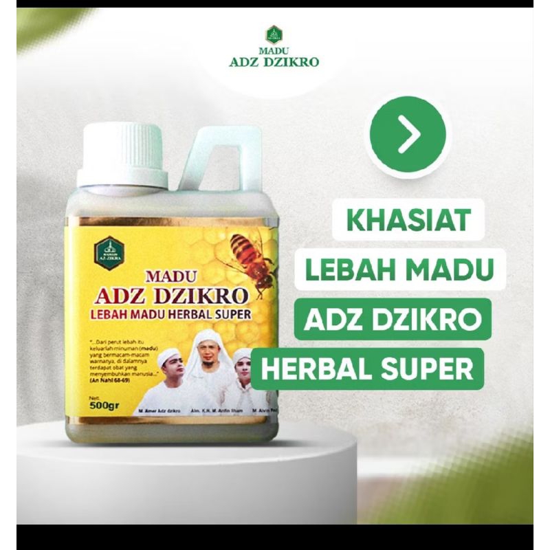 

MADU ASLI ADZ DZIKRO MADU HERBAL SUPER 100 ORIGINAL