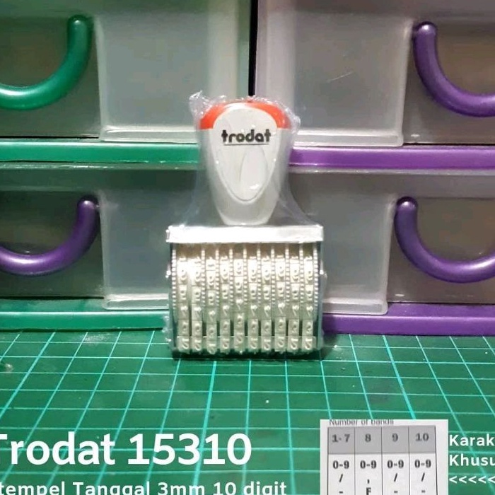 

Big Deals Stempel Angka Manual 1 Digit 3mm 4mm 5mm Trodat 1531 1541 1551