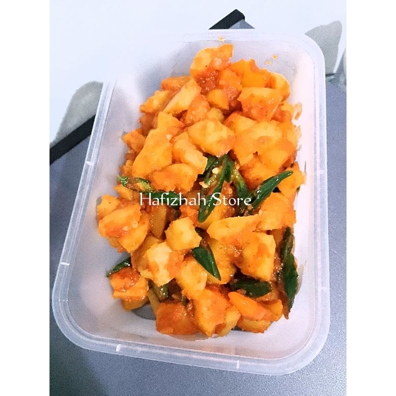 

Balado kentang/Sambalado Kentang