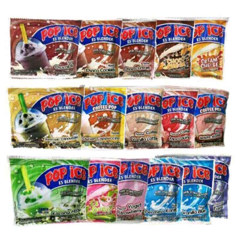 

MAR 1 Dus Pop Ice Buah & Coklat Isi 25 Rcg (250 pcs) / 1 Karton