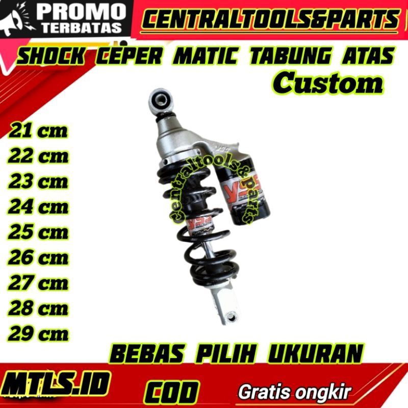 shock ceper variasi ceper all metik variyo,beat,mio,dll