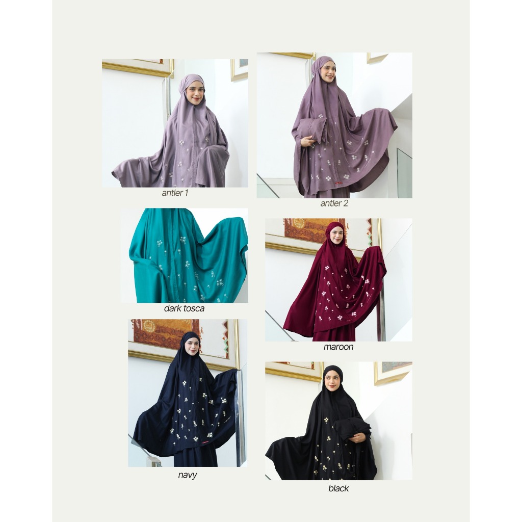 MUKENA DANNIS M231206 / MUKENA DANNIS RAYON / MUKENA SETELAN / MUKENA DEWASA