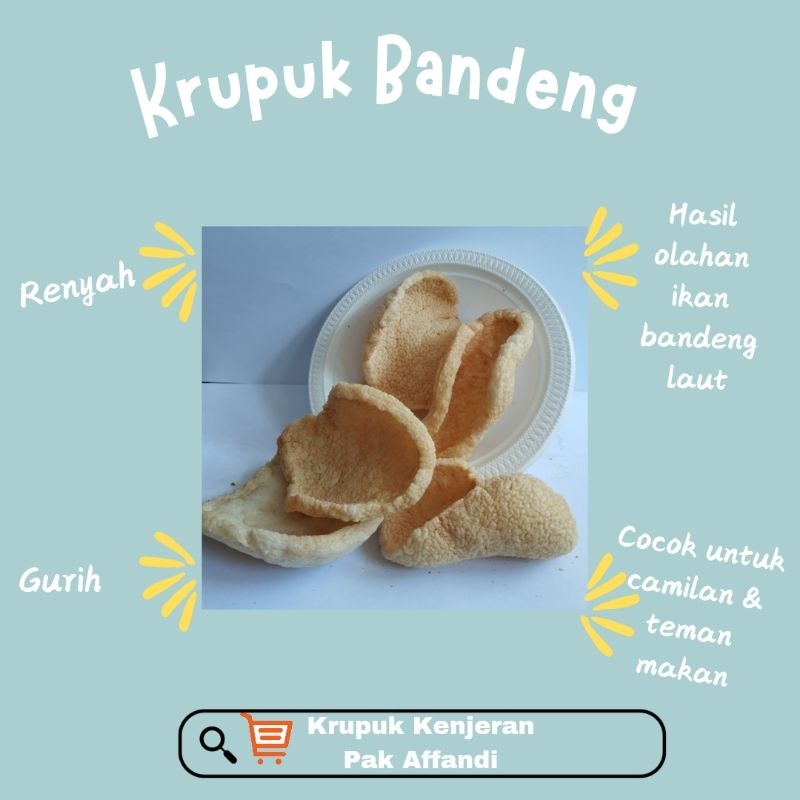 

Krupuk Bandeng Matang 100gram ~ Oleh-oleh Surabaya ~