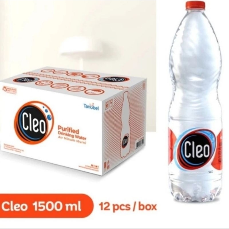 

1 dus air mineral Cleo 1500ml