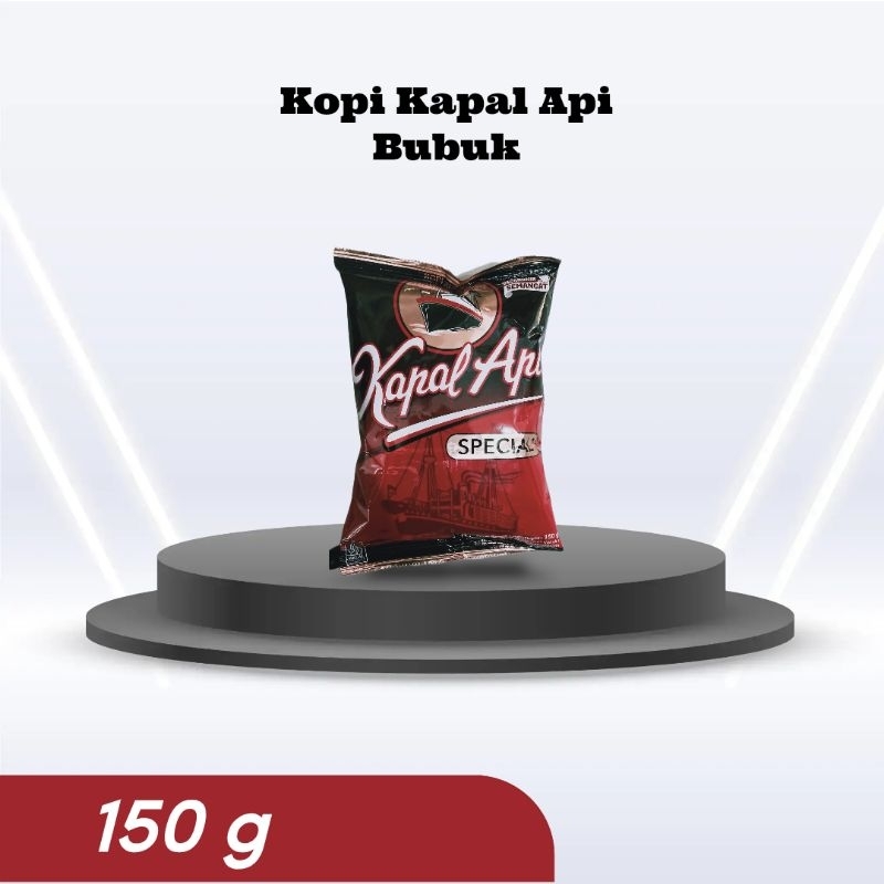 

Kopi Kapal Api 150g | Kopi Kapal Api 1 dus Isi 20 pcs free sabun mandi harmony 1