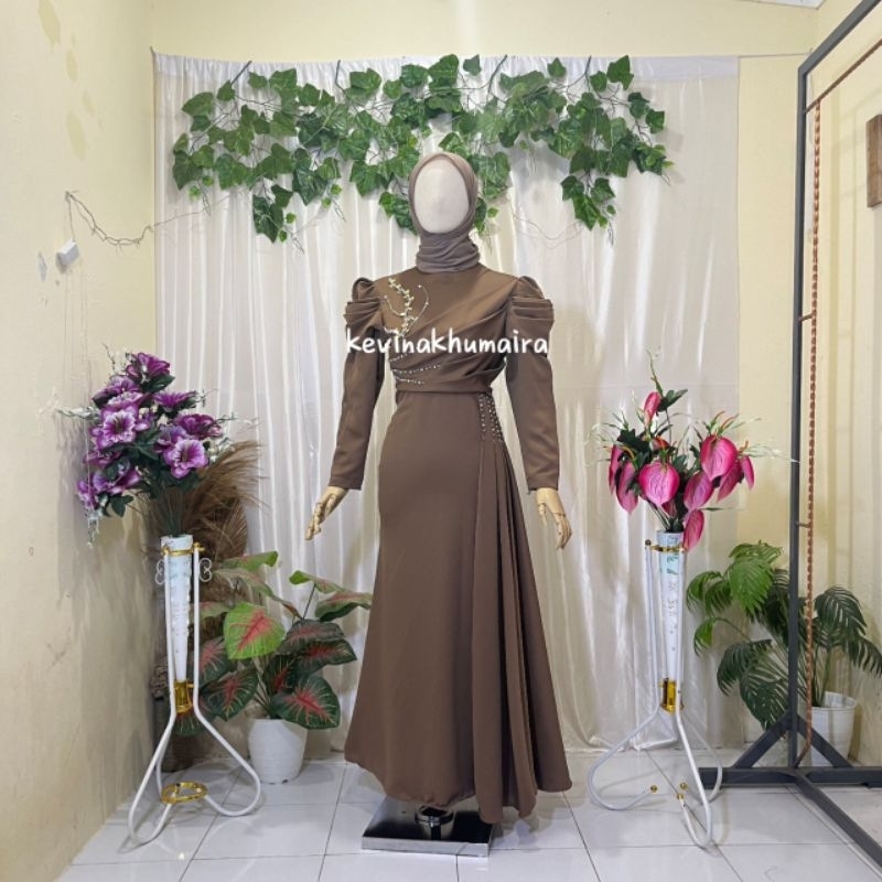 Hanifa dress gaun mermaid terbaru dress kondangan dress wisuda