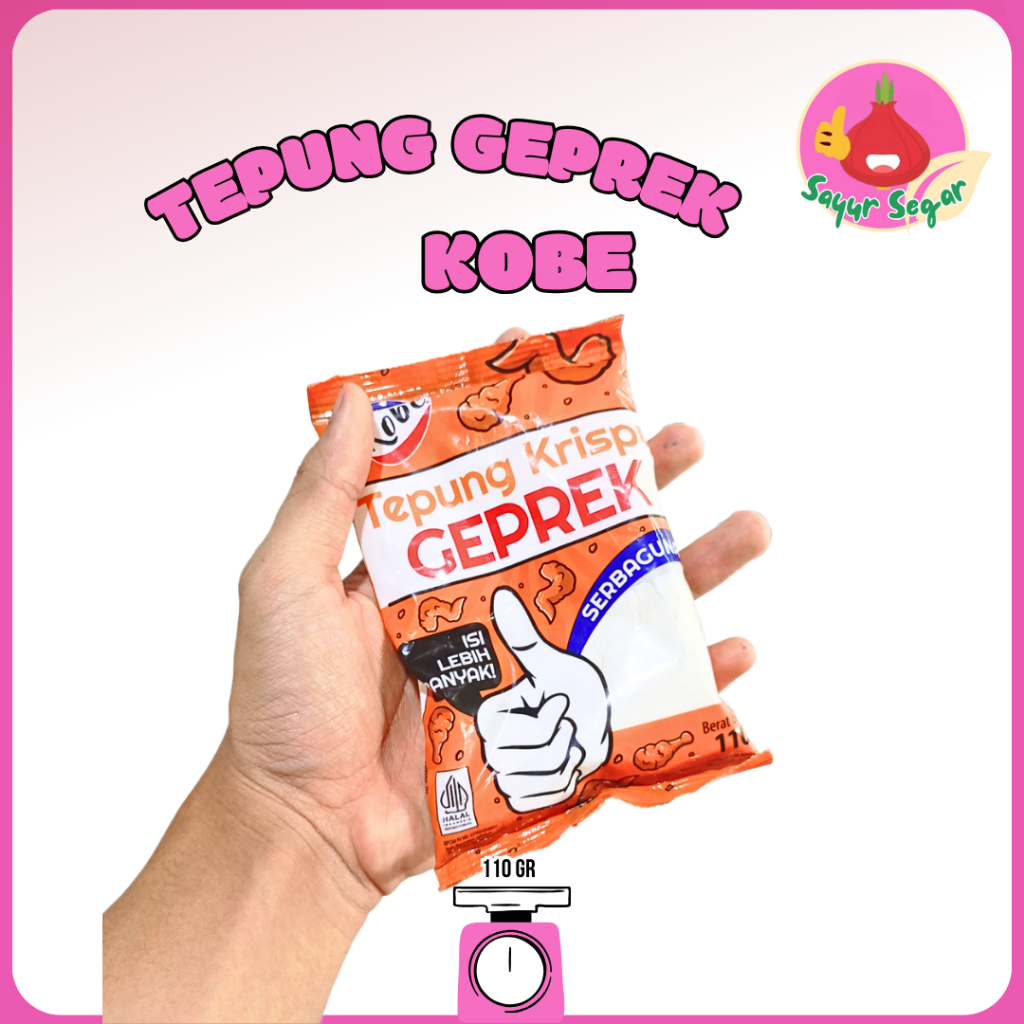

Sayur Segar - Kobe Tepung Geprek Krsipy/Crispy Flour 110gr
