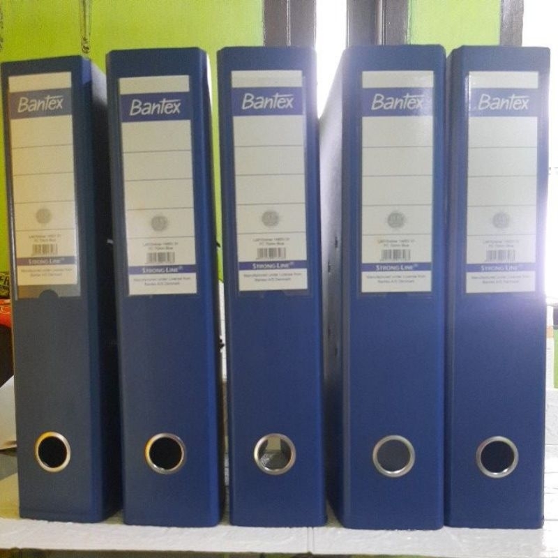 Odner Bantex 1465V 01 F4 70mm Odner bantex folio biru Odner Bantex PVC Odner Bantex Plastik