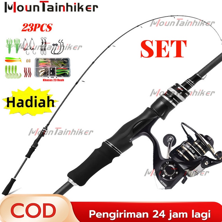 Paling Dicari Joran Pancing Set Dengan Bahan Serat Karbon 16M18M21M24M Joran Pancing Carbon Pancing 