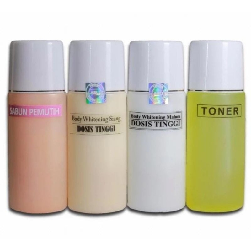 Paket Lengkap HB Extra Whitening Dosis Tinggi
