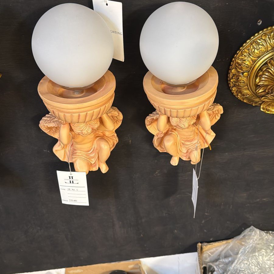 lampu hias baby angel 1 set (kiri dan kanan)